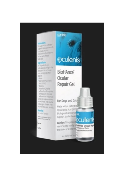 Sentrx Oculenis Biohance Ocular Repair Gel 3 ml