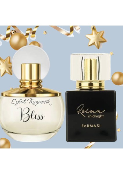 Bliss Kadın Parfüm 70 ml + Reina Midnight Kadın Parfüm 45 ml (2li Set )
