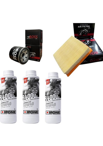 Cf Moto Sr 450 Ipone R4000 Rs 10W40 Boss Filtre Bakım Seti