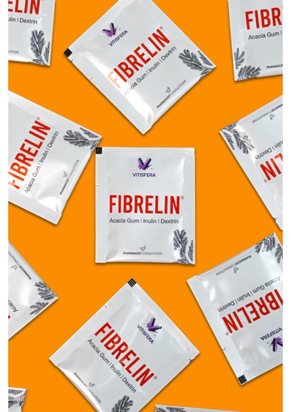 Fibrelin Akasya Gum İnülin Dirençli Dekstrin İçeren Prebiyotik Kompleks 30 Saşe