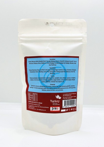 Kış Çayı Paketi Kış Çayı 50 gr, Ihlamur 20 gr, Adaçayı 15 gr modelleri