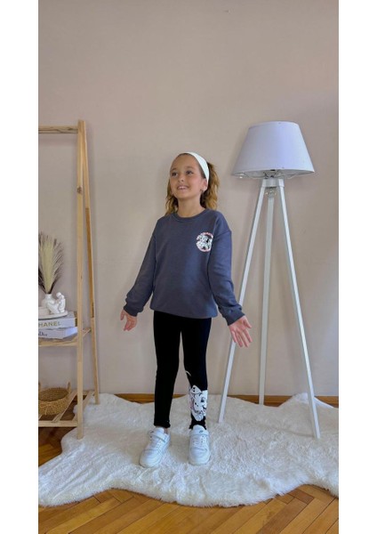 101 Dalmaçya Figürlü Fitilli Tayt Kız Çocuk Eşofman Takı fiyatları