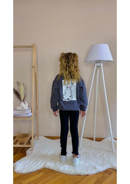 101 Dalmaçya Figürlü Fitilli Tayt Kız Çocuk Eşofman Takı modelleri