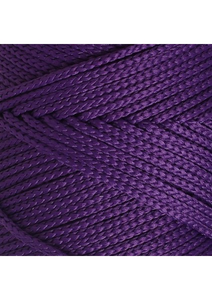 Polyester Soft Macrame Koyu Mor El Örgü Ipi - LM037 - 34442 fiyatları