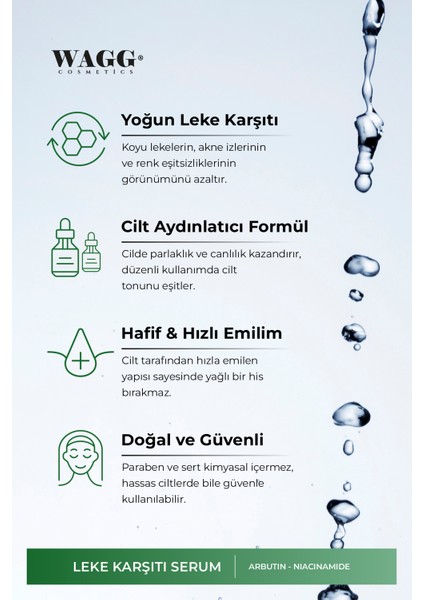 ✨ Cilt Beyazlatıcı ve Leke Karşıtı Serum 30ML