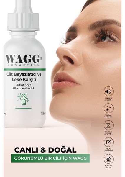 ✨ Cilt Beyazlatıcı ve Leke Karşıtı Serum 30ML