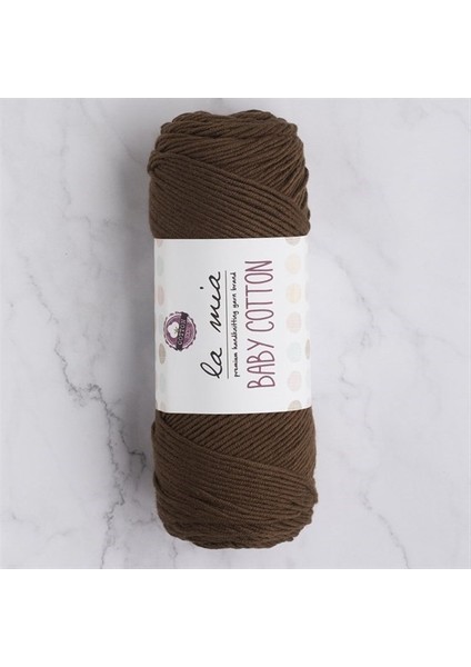 Baby Cotton Kahverengi El Örgü Ipi - L005 - 33633