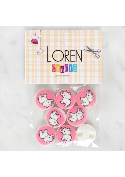 Crafts 8'li Fil Düğme - 1041