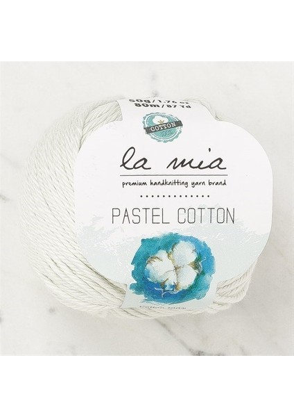 Pastel Cotton Uçuk Yeşil El Örgü Ipi - L176 - 33953