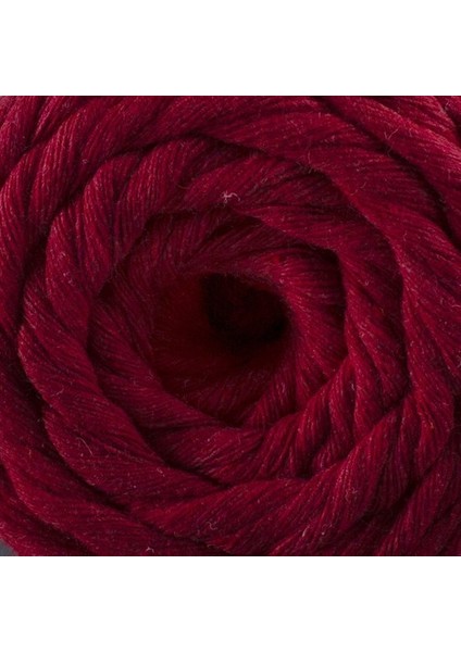 Boho Slim Kırmızı El Örgü Ipi -L033 - 34197