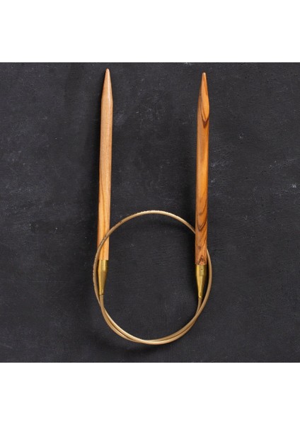 Olive Wood 7 mm 60 cm Zeytin Ağacı Misinalı Ö
