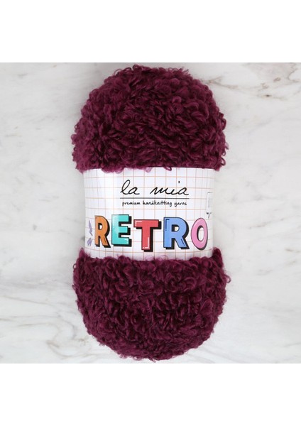 Retro Mor El Örgü Ipi - LM5131