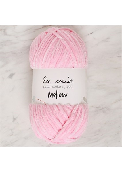 Mellow Pembe El Örgü Ipi - 904 - 34153
