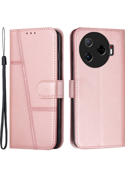 Tecno Camon 30 Pro 5g Çizilmez Pu Deri Stand Cüzdan Kapağı (Yurt Dışından)