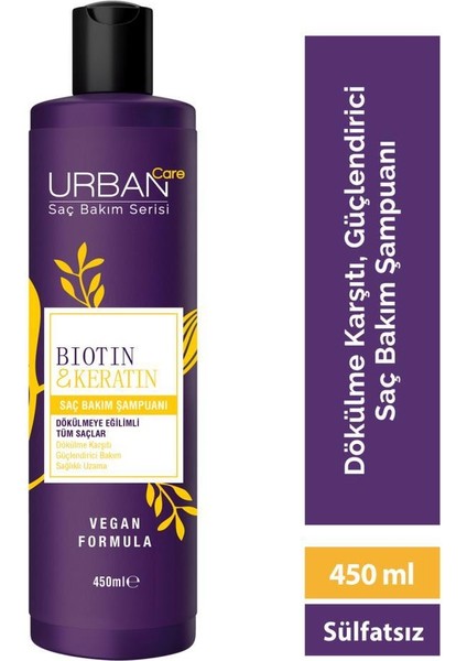 Biotin&keratin Dökülmeye Eğilimli Saçlar Için Şampuan