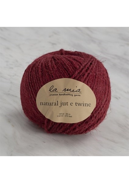 Natural Jute Twine 100 gr Bordo Jüt Ip - L211 - 34105