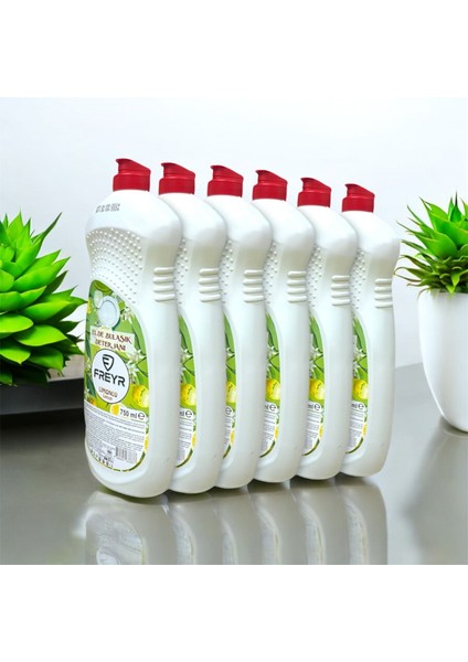 Sıvı Elde Yıkama Bulaşık Deterjanı 6 x 750 ml 6 Adet