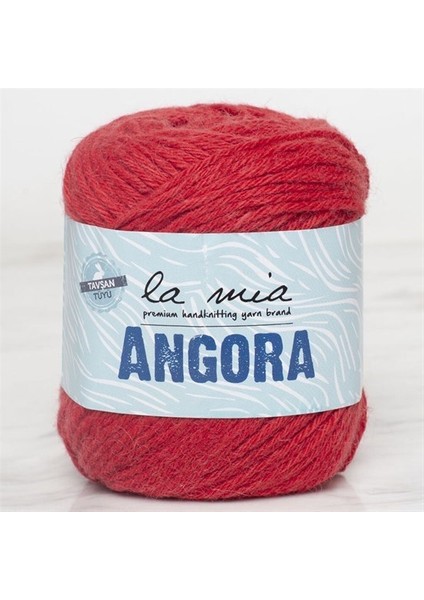 Angora 50GR Kırmızı El Örgü Ipi - L004 - 33799