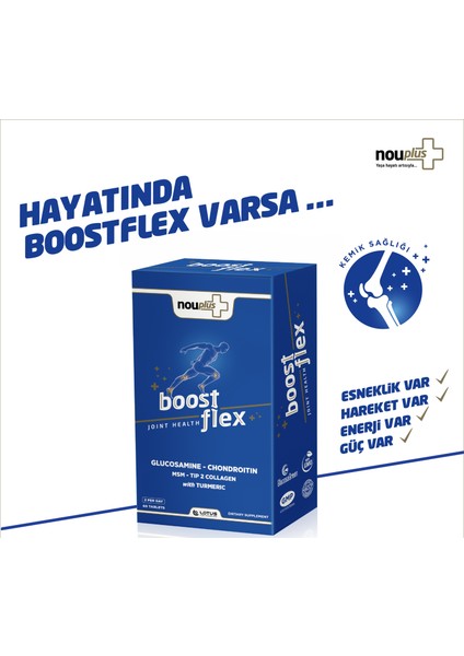 Boostflex Glukozamin, Tip 2 Kollajen,