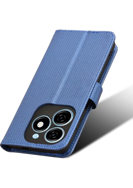 Tecno Spark 20 Deri Cüzdan Standı Telefon Koruyucu (Yurt Dışından)
