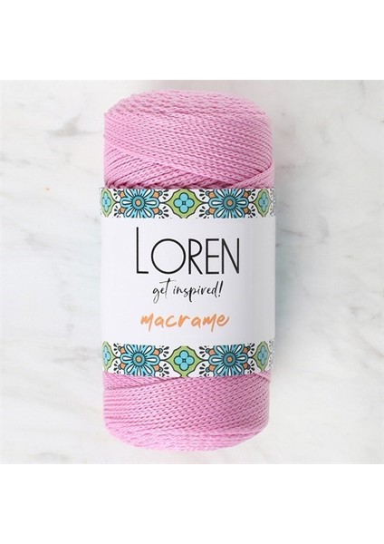 Macrame Pembe El Örgü Ipi - Rm 074 - 34332