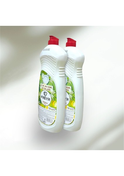 Sıvı Elde Yıkama Bulaşık Detarjanı 2 x 750 ml 2 Adet