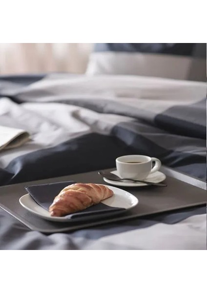 Sumuhome Tıllgang Servis Tepsisi Gri 37X29 cm modelleri