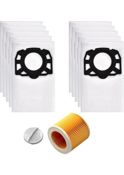 Karcher Islak Kuru Elektrikli Süpürge Için Torba Filtre Yedek Parçaları (Yurt Dışından)
