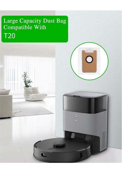 Airrobo T20 Için Elektrikli Süpürge Torbaları Toz Torbaları Yedek Parçaları (Yurt Dışından) fiyatları