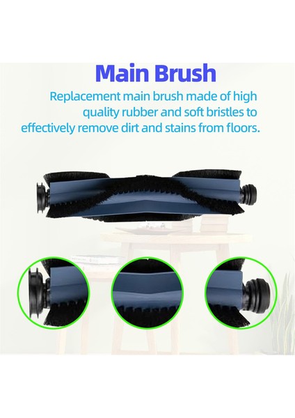 Eufy X10 Pro Omni Robot Süpürge ile Uyumlu Aksesuar Kiti (Yurt Dışından) modelleri