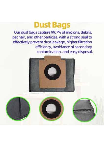 Eufy X10 Pro Omni Robot Süpürge ile Uyumlu Aksesuar Kiti (Yurt Dışından) fırsatları