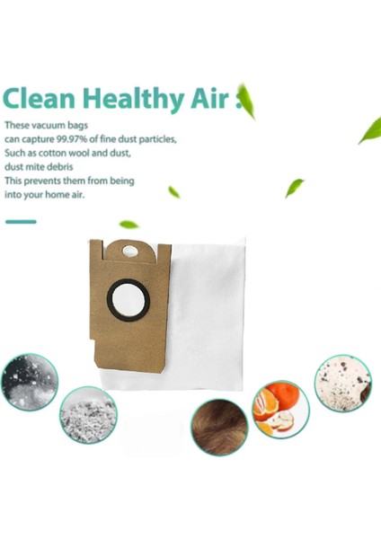 Imou L11/L11 Pro Robot Süpürge Aksesuarları Için 6 Adet Toz Torbası (Yurt Dışından) indirimleri