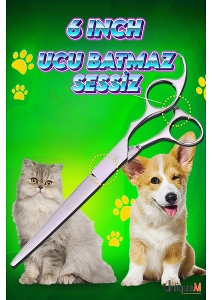 Çantalı Kedi Köpek Pet Kuaför Makas Tıraş Seti DHS506
