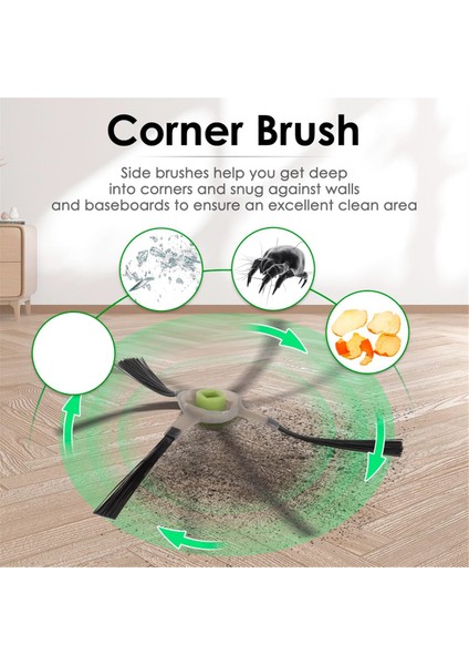 Lefant M210 M210S M210B M213 Robotik Süpürge Için 16 Adet (Yurt Dışından) indirimleri