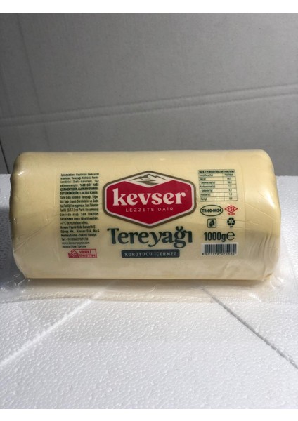 Rulo Tereyağı 1000 gr