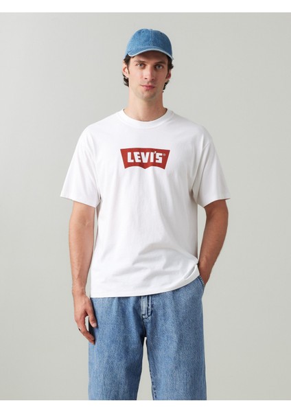 Vıntage Graphıc Erkek Beyaz T-Shırt 000RY-0000