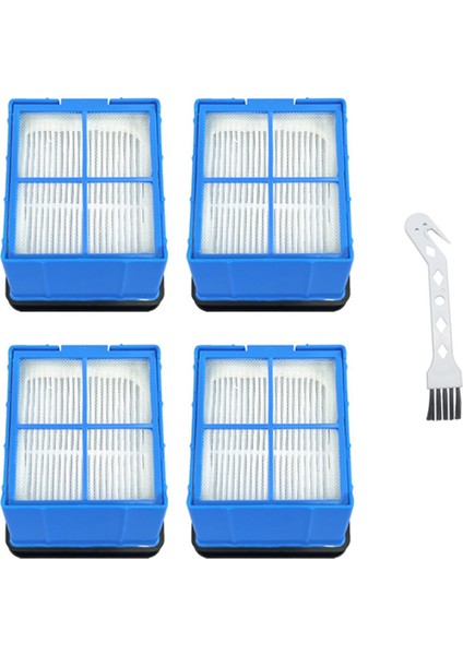 Crosswave Omniforce 3882 Islak Kuru Elektrikli Süpürge ile Uyumlu Yedek Filtre, 4'lü Paket Gerçek Hepa Filtreler (Yurt Dışından)
