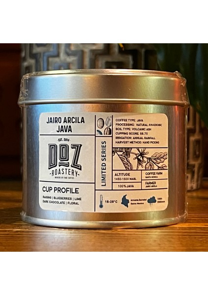 Colombia Jairo Arcila Java Nitelikli Kahve -Egzotik Seri 100 Gr.