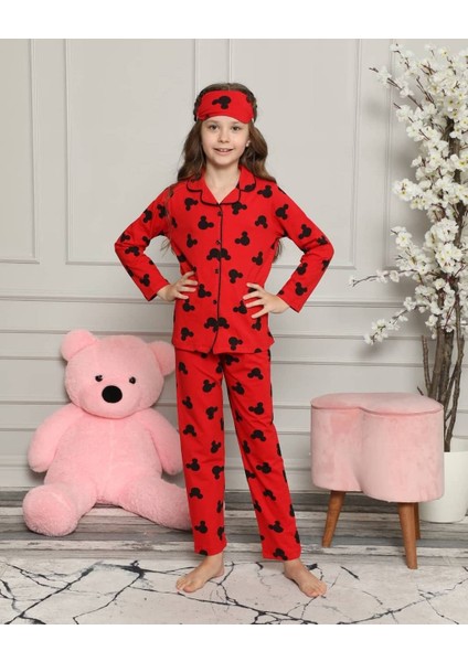 Mickey Mouse Kız Çocuk Pijama