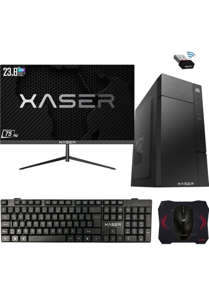 XSR423 I7 6700 8gb Ram 512GB SSD 23.8" Monitör Masaüstü Ofis Bilgisayarı