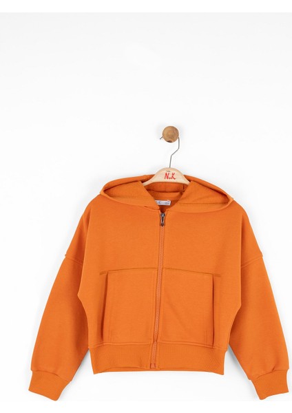 Lotus Kapşonlu Iki Iplik Hırka