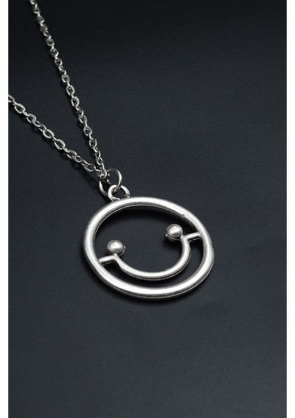 Gülen Yüz- Smile Düz Zincir Kolye