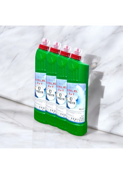 Yoğun Kıvamlı Çamaşır Suyu 4 x 800 ml 4 Adet