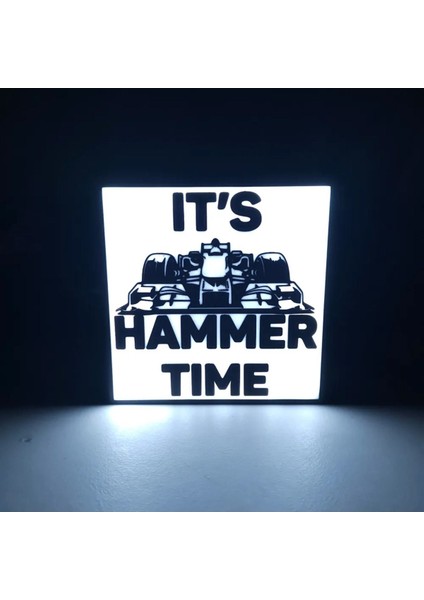 Formula 1 Hammer Time Masa & Duvar Lambası