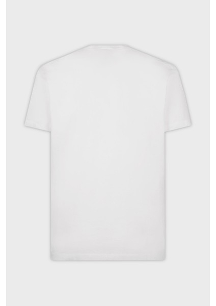 Baskılı Pamuk Regular Fit Bisiklet Yaka T Shirt Erkek T Shirt S79GC0084 S23009 100 indirimleri