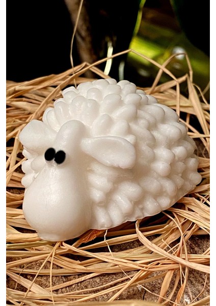 Tekno Trust Dekoratif Hediyelik Kuzu Figürlü Dekoratif El ve Banyo Sabunu - Bal Kokulu Beyaz modelleri