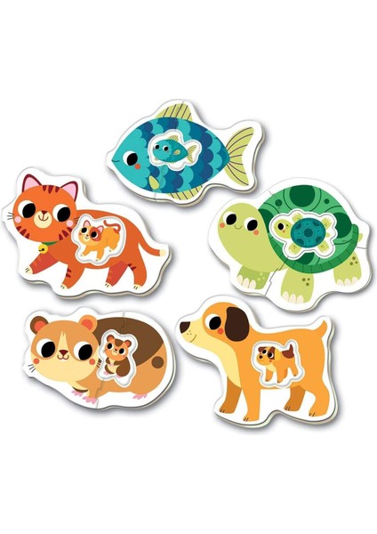 Educa Evcil Hayvanlar Baby Puzzle