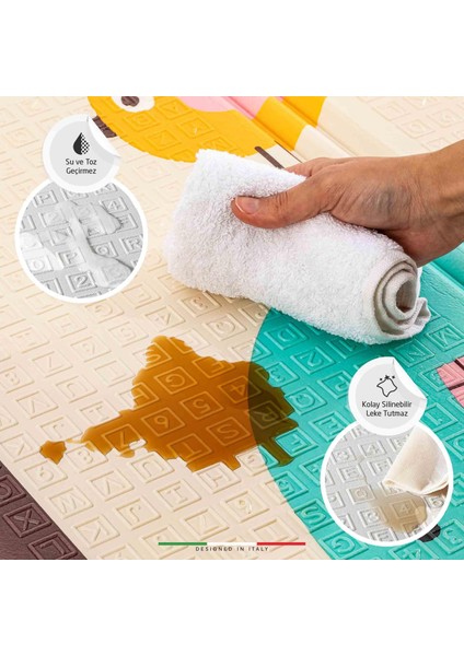 Game Road Katlanabilir Oyun Matı Oyun Halısı 150X200X1 cm XFD111 Game Road indirimleri