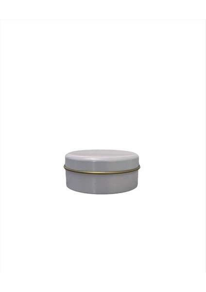 7x3 Metal Teneke Kutu (Beyaz Renk)