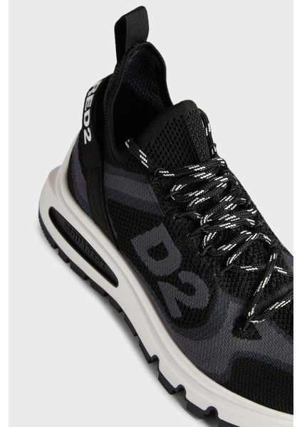 Logolu Kalın Tabanlı Sneaker Ayakkabı Erkek Ayakkabı SNM033659 207273 2124